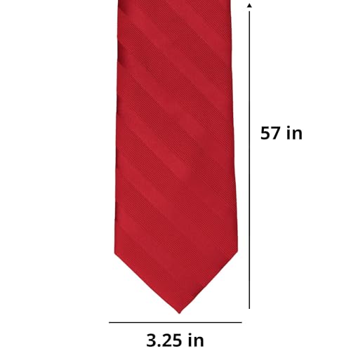 Image of tiemart Men's Striped Tie Standard Length