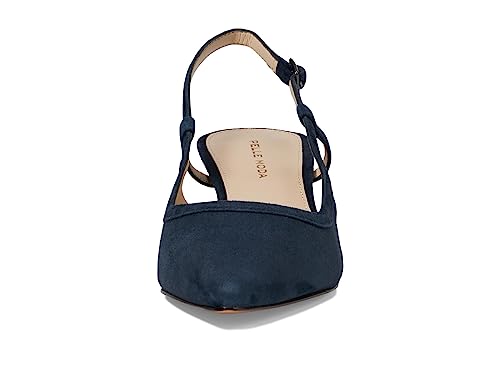 Pelle Moda Deena - Heels for Women - Kitten Heel - Synthetic Lining - Leather Outsole - Pointed Toe Midnight 8.5 M2