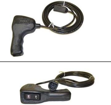 WARN 83653 Winch Remote Hand Held Controller - 1 Pack - Black - Remote Control - Compatible with Truck, Off-road Vehicle