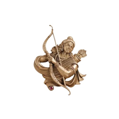 Premium Veer Shri Ram Brooch Pin for Men & Women | Antique Gold Warrior Lord Ram Lapel Brooch with Intricate Traditional Heritage Design | Spiritual Fashion Accessory for Sherwani, Kurta, Bandhgala, Blazer-image-48