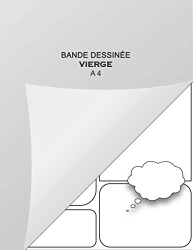 Télécharger Bande dessinée vierge A4: Livre Pour Créer Votre Comic Livre eBook France