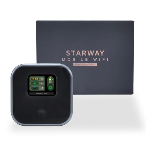 undefined Starway モバイルルーター SIMフリー 国内100GB付き 365日間 ポケットWiFi 国内海外利用可能 車載用 wi-fi ルーター 4G LET 端末買い切り チャージ式 WIFI 3大キャリア対応 プリペイド WiFi 電源ONで利用可能 の商品画像 6