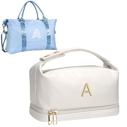 Personalized Travel Bag with Makeup Bag
