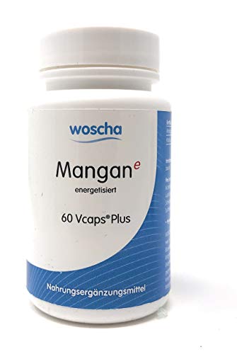 woscha Mangan energetisiert 60 veg. Kapseln (vegan), 23 g Cover