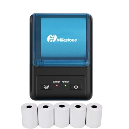 Image of P11 Advanced Thermal Printer 58mm 2 Inch USB + Bluetooth Android POS Receipt Bill for Small Business, Restaurant Swiggy, Zomato KOT, Shopping Mall, Mini Market - with 5pcs Roll (P11)