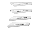 DKNTZO for Syma S39 Main Blades, for Syma S39 Helicopter CW CCW S39 Propeller Rotor Blade for Syma S39 3CH RC Helicopter Accessories Spare Part (Color : 12PCS 6A6B)