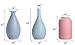 Vase Colorful Ceramic Flower Vase Set of 3 Elegant Decorative Flower Vase for Home Decor Living Room Home Office Table and Wedding Centerpieces and Events Ceramic vase