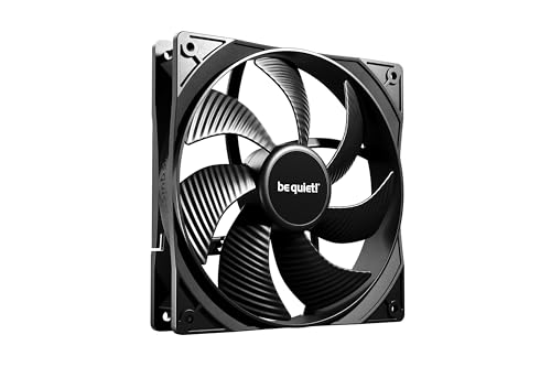 be quiet! Pure Wings 3 140mm ventilateur, vitesse de pointe élevée, faible régime minimum, cadre du ventilateur optimisé, pression d'air extraordinaire