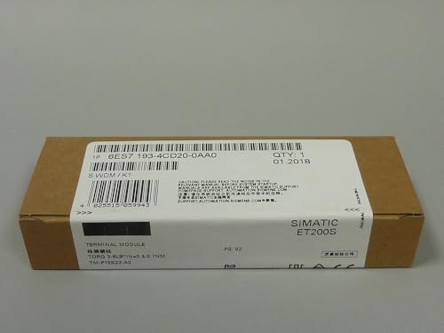 New 6ES7193-4CD20-0AA0 1PCS 6ES71934CD200AA0