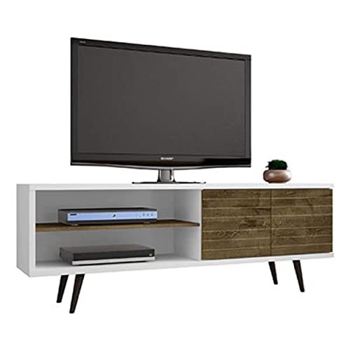 Manhattan Comfort Liberty MidCentury Modern Living Room TV Stand with