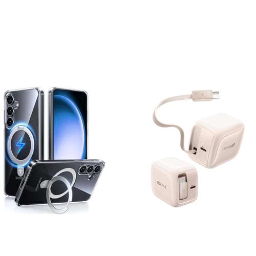 TORRAS FlexLine 40W Dual-Port USB C Charger Block & Magnetic Case — Buy Together to Save 15%