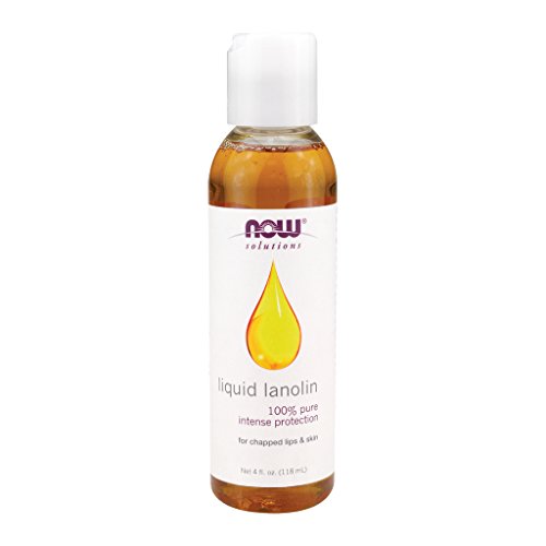 NOW Liquid Lanolin Pure 4-Ounce (Pack Of 2)