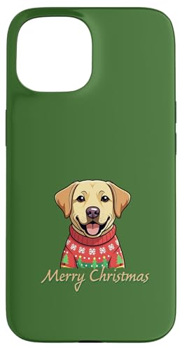 Camiseta Labrador Retriever Sudadera de Navidad Sudadera con Capucha Carcasa para iPhone 15