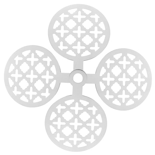 SEWACC 4pcs Coffee Stencils Reusable Cartoon Cappuccino Templates for Creative Latte Art Easy to Decorating Tools