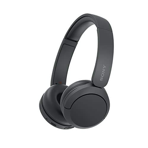 Sony WH-CH520 – Casque Bluetooth sans Fil, Multipoint, Micro intégré – jusqu’à 50 Heures d’autonomie et Charge Rapide – Noir