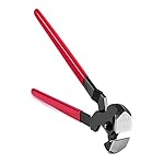 QWORK Hoof Nipper, 14" Heavy Duty Farrier Nippers with Plastic Grip, 1 Pack