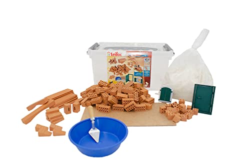 Teifoc TEI 650 Brick Building Kit - Creative Building Kit I, Multicoloured, Mittel