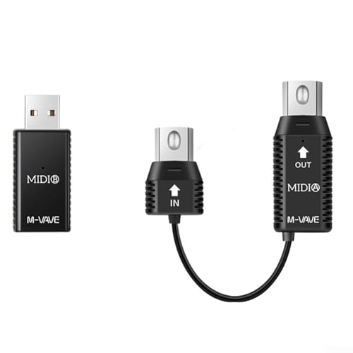 Adaptador MIDI inalámbrico, conector multifunción para equipos MIDI, interfaz USB para pianos eléctricos, teclados, sintetizadores