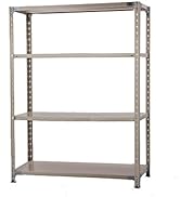 Amazon.co.jp: プラス KR 軽量 スチールラック 業務用 (天地4段