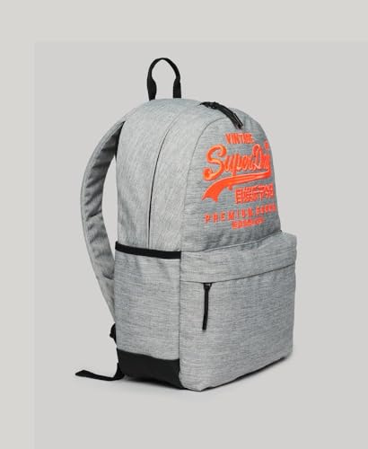 Superdry Womens Heritage Montana Backpack, Classic Hiking-Inspired Design Light Grey Marl Size One Size3