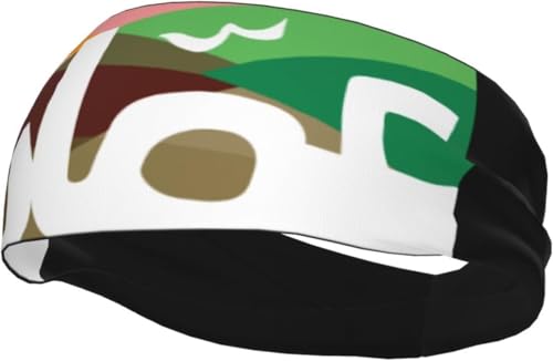 Amman Flag Sports Sweatband for Men and Women