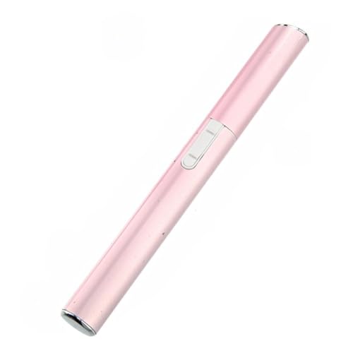 PACKOVE Pen Shaped Electric Eyebrow Trimmer Micro Trim Facial Hair Remover for Women Pink Cosmetic for Precise Eyebrow Shaping and Facial Care