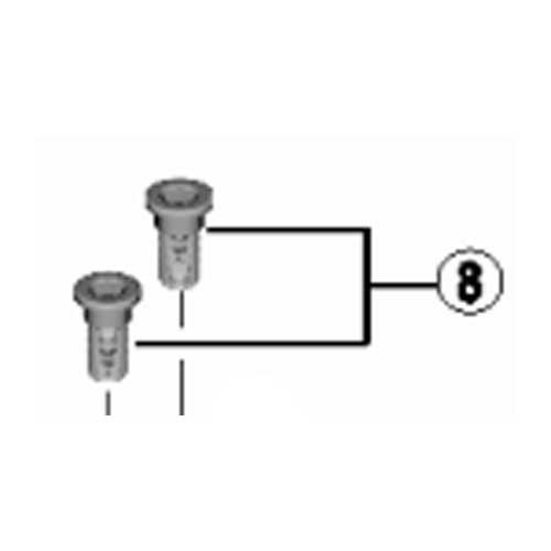 シマノ(SHIMANO) シフトレバー固定ボルト(M4)2個SL-M591 Y6V798030