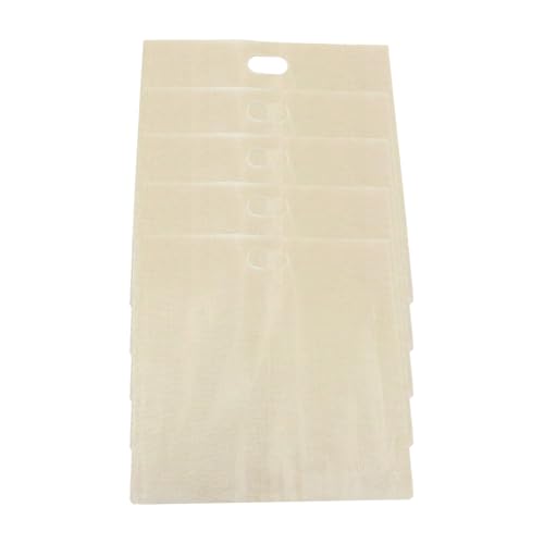 Bolsas reutilizables para tostadora, 5 fundas resistentes al calor, bolsillos para tostadas de PTFE para comidas rápidas, bolsas de queso a la parrilla fáciles de limpiar | para sándwiches, pasteles