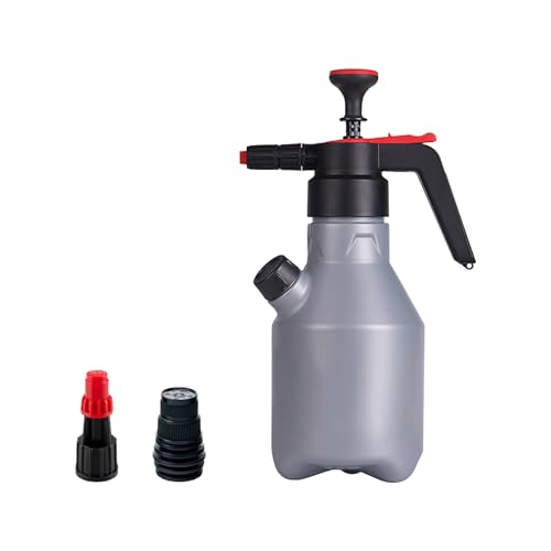 GAOLAOSY 2L Car Wash Pump Foam Sprayer, 0.5 Gallon Pressure Atomizer Water Soap Spray Bottle, Hand Pump Sprayer, Car Wash Foam Gun for Auto Beauty, Wheel Washing, Home and Garden Detailing