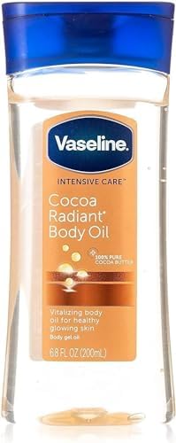 Vaseline Intensive Care Vitalizing Gel Body Oil with Brazillian Nut and Almond Oils 6.8 fl oz - Rich (200 mL)