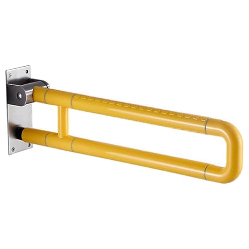 Agarraderas Baño para Mayores WC, Asidero Baño Abatible, Acero Inoxidable Barra Pared Asidero Asa de Seguridad Apoyo Agarrador para Personas Mayores Discapacitadas Minusvalidos Embarazada (1, Y)