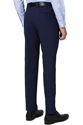Image of Peter England Men's Slim Fit Work Utility Pants