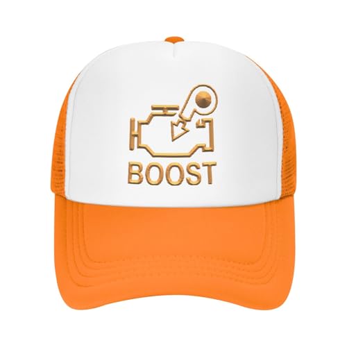 Boost Check Engine Light - Turbo Trucker Hat Snapback Mesh Baseball Cap Unisex2