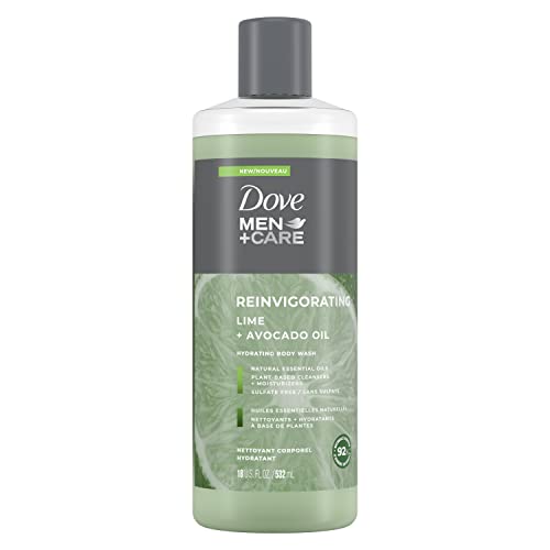 Dove Men+Care Lime + Avocado Oil Body Wash, 18 Fl Oz (532 mL) image 3