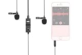 Amplia gama de compatibilidad: compatible con smartphones, cámaras, videocámaras, grabadoras de audio, tabletas y otros dispositivos de grabación de audio/vídeo.