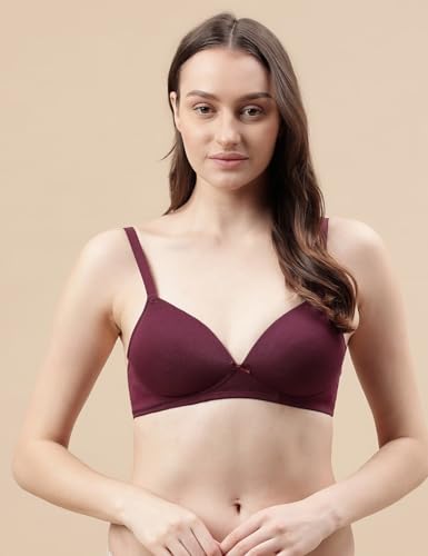 Image of Marks & Spencer NW Solid OPP Bra Berry