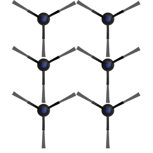 Lot de 6 brosses latérales ECOVACS N30 Pro Omni, accessoires pour robot aspirateur DEEBOT N20 Plus, T30 Pro Omni, T30S Combo Complete, T30 Omni, T30S Pro, T30S Combo, N20, N20 Pro, N20 Pro Plus pièces