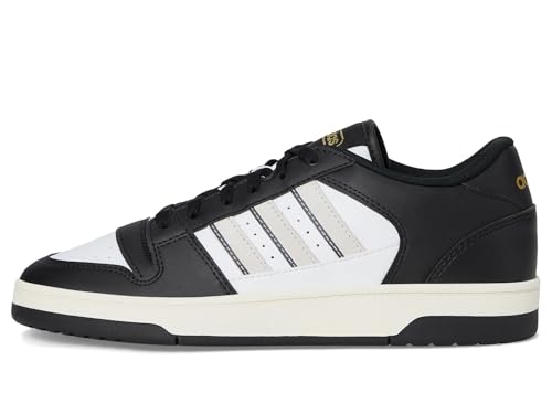 adidas Mens Break Start Lace Up Sneakers Shoes Casual - Black4