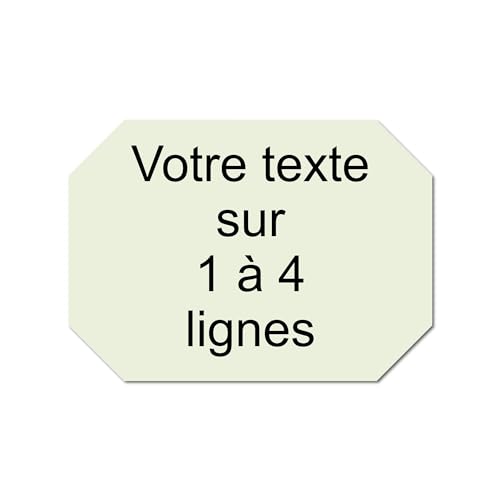 Mygoodprice - Placca con incisione personalizzata