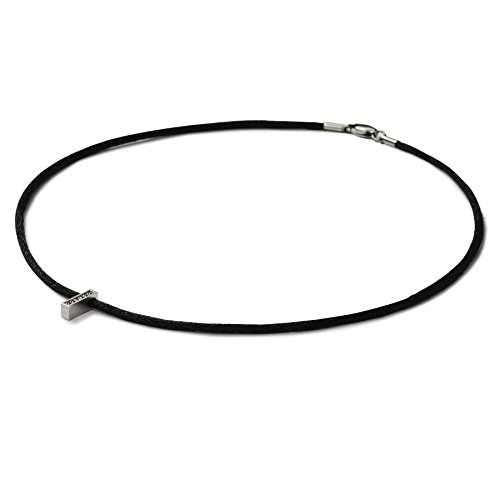 Preisvergleich Produktbild Monomania Damen-Anhänger Diamant Edelstahl Diamant (0.03 ct) schwarz Brillantschliff - 50426