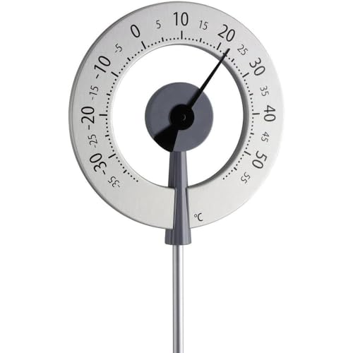TFA Dostmann Lollipop analoges Design-Gartenthermometer mit...