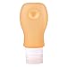 Produktbild Goldyqin Tragbare 37 ml Leere Kosmetikbehälter Quetschflasche mit Saugnapf Auslaufsicher Nachfüllbare Silikonflasche Leere Weichtube