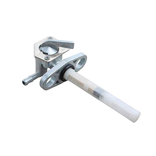 image for SUKECA Fuel Gas Tank Switch Valve Petcock, 4mm Hose Fuel Rubber Tube L