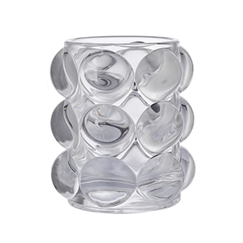 ノベルティ ガラスペンホルダー メイクブラシホルダー ドリンクマグカップ ウィスキーグラス ルームデコレーション ホームオフィスデスク ミルク 子供用 電子レンジ対応 こぼれ防止 チョコレートミルク こぼれない