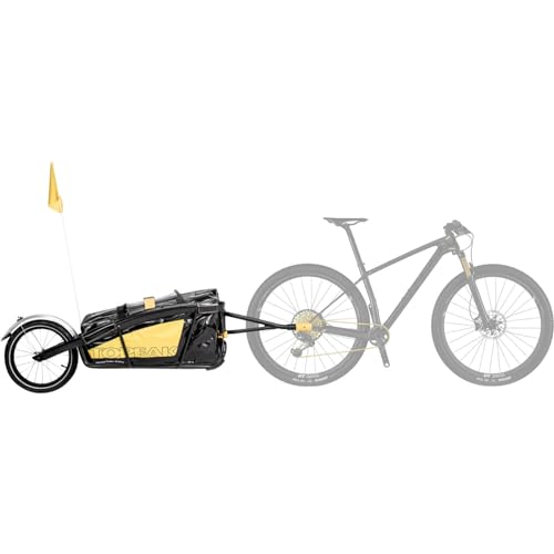Topeak Gabelsteckachsen-Adapter TX Yoke für Journey Trailer, Schwarz Gelb