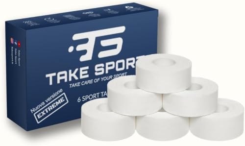 Esparadrapo deportivo TS Take Sport de 2,5 cm para vendaje en crossfit y fútbol