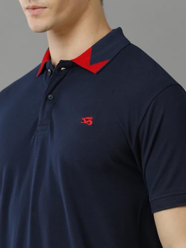 Image of ADRO Mens Polo T Shirt -100% Cotton Polo Tshirt for Men | Solid Polo T-Shirt Regular fit