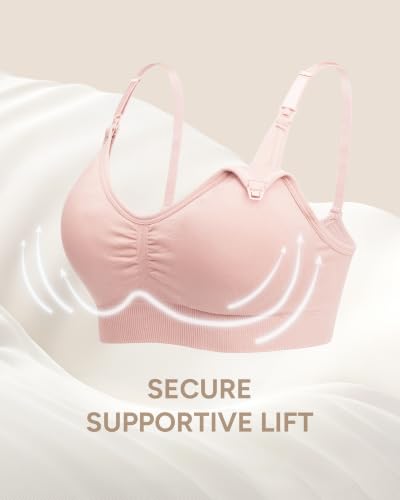 Image of Stelle Nursing Bras Maternity Bralette Seamless for Breastfeeding