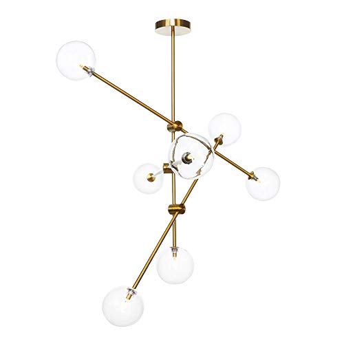 Moderna LED Sputnik lampadario illuminazione 7