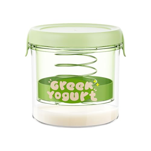 Colador de yogur, herramienta de diseño de tapa de filtro de malla fina, colador de soporte de resorte de acero inoxidable, máquina de queso de yogur, cesta de drenaje de gran capacidad, solución de
